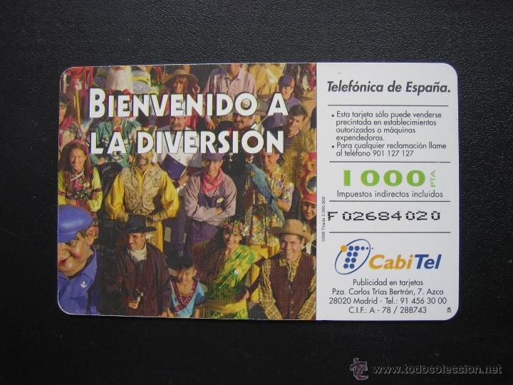 Tarjetas telef&oacute;nicas de colecci&oacute;n: Tarjeta telef&oacute;nica - Foto 2