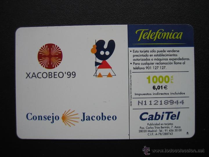 Tarjetas telef&oacute;nicas de colecci&oacute;n: Tarjeta telef&oacute;nica - Foto 2