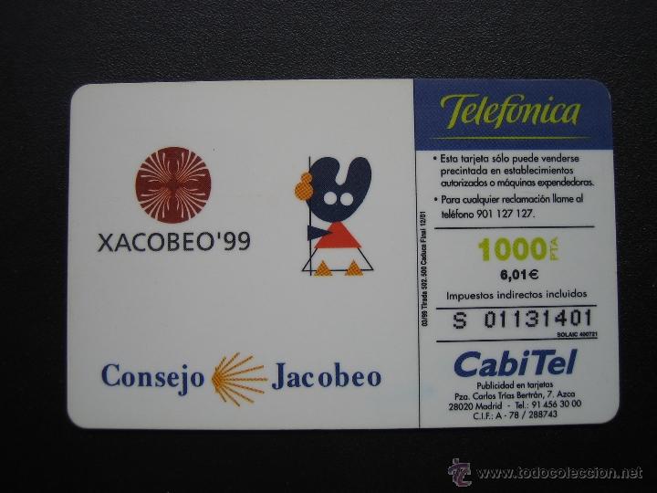 Tarjetas telef&oacute;nicas de colecci&oacute;n: Tarjeta telef&oacute;nica - Foto 2