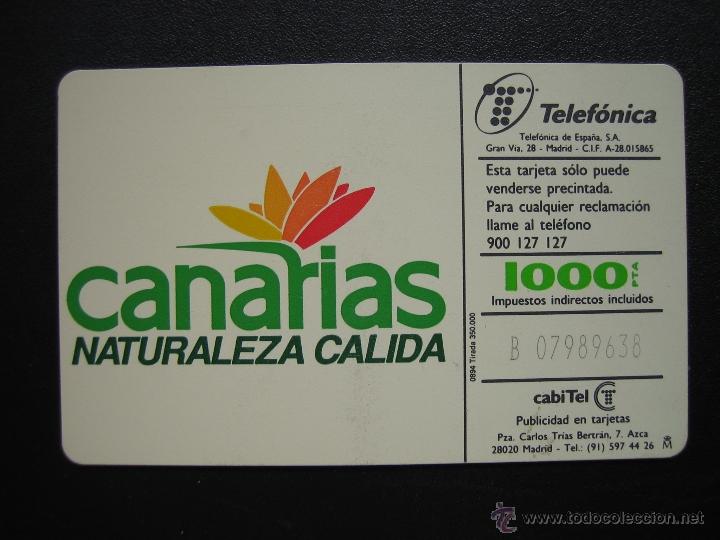 Tarjetas telef&oacute;nicas de colecci&oacute;n: Tarjeta telef&oacute;nica - Foto 2