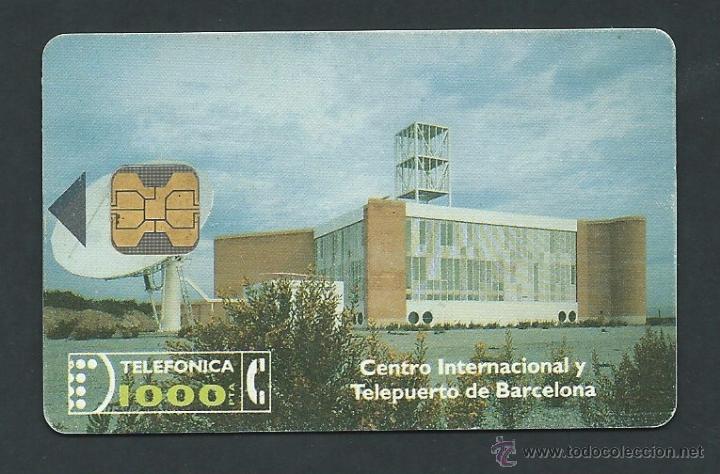 Sammlung von Telefonkarten: tarjeta telefonica centro internacional y telepuerto de barcelona 1000 pta barcelona 92