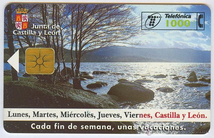 Collection telephone cards: TARJETA TELEFONICA - JUNTA DE CASTILLA Y LE&Oacute;N