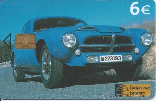 Collection telephone cards: TARJETA TELEFONICA- COCHES CON ENCANTO- 6 EUROS