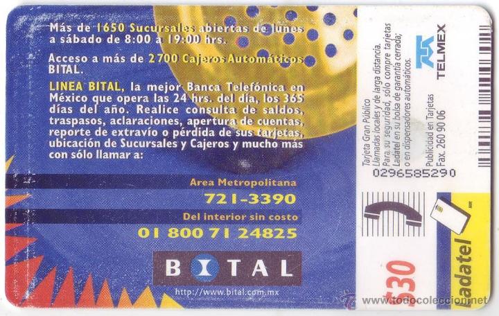 Tarjetas telef&oacute;nicas de colecci&oacute;n: Reverso - Foto 2