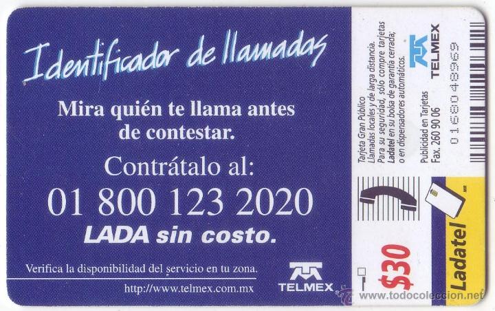 Tarjetas telef&oacute;nicas de colecci&oacute;n: Reverso - Foto 2