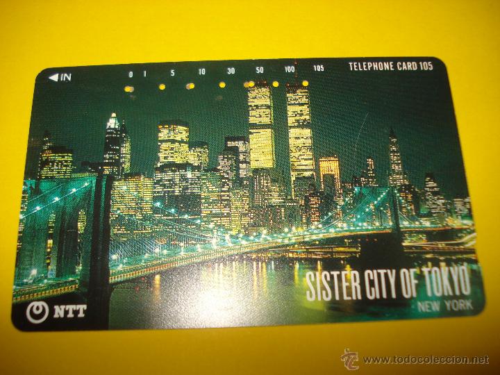 Collection telephone cards: Antigua Tarjeta Usada de Telefonos - Compa&ntilde;ia Telefonica NTT de JAP&Oacute;N - A&ntilde;o 1994