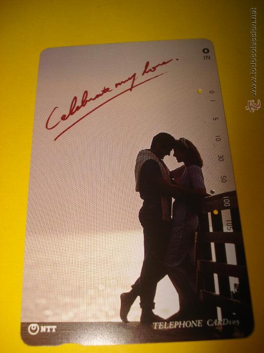 Collection telephone cards: Antigua Tarjeta Usada de Telefonos - Compa&ntilde;ia Telefonica NTT de JAP&Oacute;N - A&ntilde;o 1991