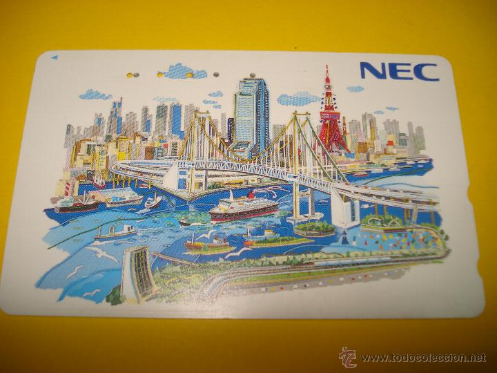 Collection telephone cards: Antigua Tarjeta Usada de Telefonos - Compa&ntilde;ia Telefonica NTT de JAP&Oacute;N - A&ntilde;o 1990s.