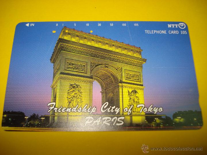 Collection telephone cards: Antigua Tarjeta Usada de Telefonos - Compa&ntilde;ia Telefonica NTT de JAP&Oacute;N - A&ntilde;o 1994.