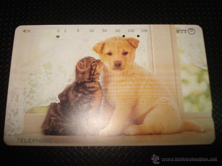 Tarjetas telef&oacute;nicas de colecci&oacute;n: Antigua Tarjeta Usada de Telefonos - Compa&ntilde;ia Telefonica NTT de JAP&Oacute;N - A&ntilde;o 1994