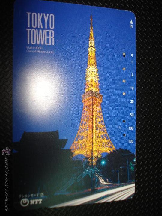 Tarjetas telef&oacute;nicas de colecci&oacute;n: Antigua Tarjeta Usada de Telefonos - Compa&ntilde;ia Telefonica NTT de JAP&Oacute;N - A&ntilde;o 1991