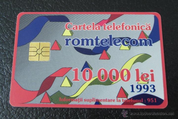 Tarjetas telef&oacute;nicas de colecci&oacute;n: TARJETA TELEF&Oacute;NICA ROMTELECOM - Foto 1