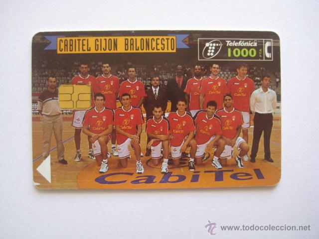 Carte telefoniche di collezione: TARJETA TELEFONICA.1000 PESETAS. GIJON. BALONCESTO.1999. .