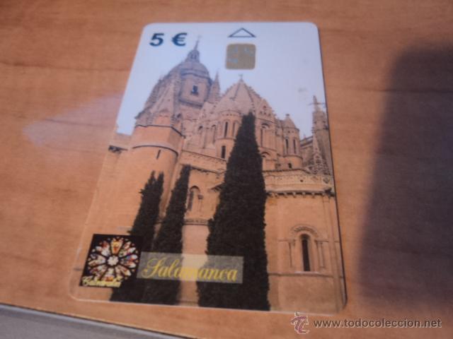 Carte telefoniche di collezione: Tarjeta telef&oacute;nica de la Catedral de Salamanca. 5&euro;