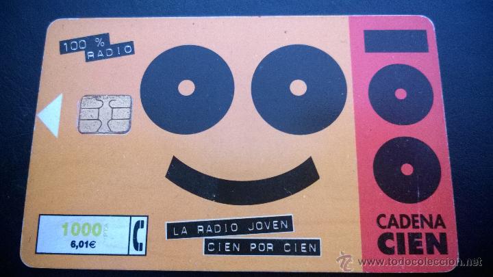Tarjetas telef&oacute;nicas de colecci&oacute;n: TARJETA TELEFONICA CADENA 100 - Foto 1