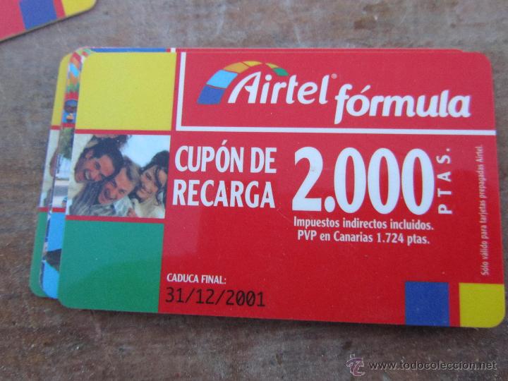 Tarjetas telef&oacute;nicas de colecci&oacute;n: TARJETA AIRTEL - Foto 1