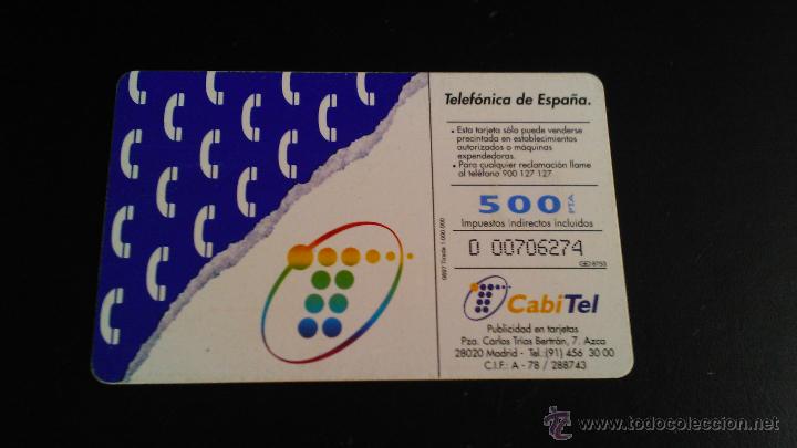 Tarjetas telef&oacute;nicas de colecci&oacute;n: TARJETA TELEFONICA - Foto 2