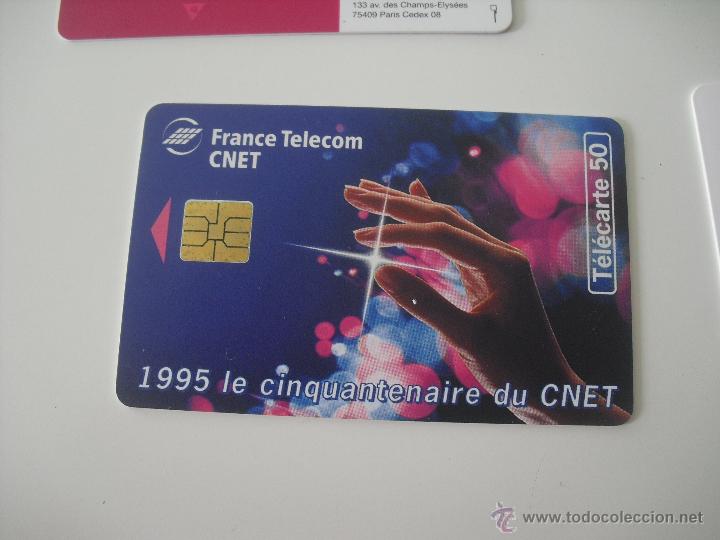 Cart&otilde;es de telefone de cole&ccedil;&atilde;o: Tarjeta telef&oacute;nica CNET 1995. Tel&eacute;fono.