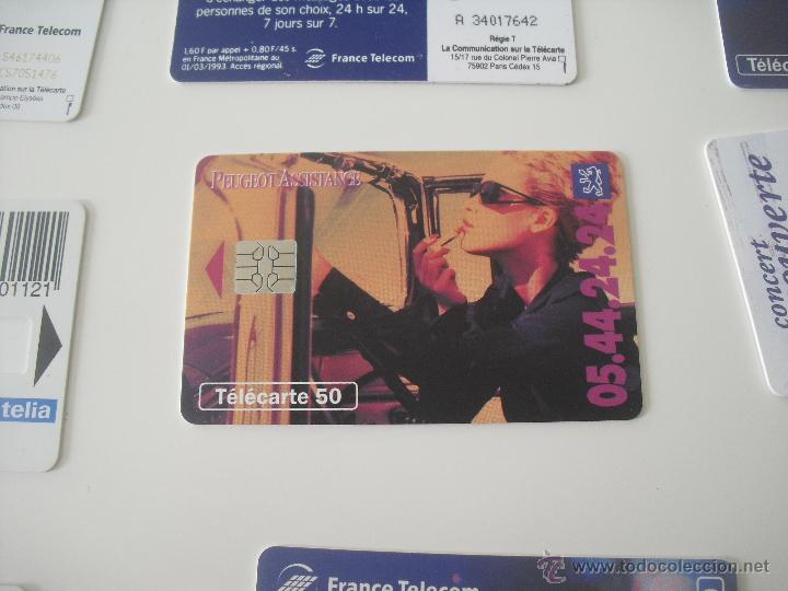 Tarjetas telef&oacute;nicas de colecci&oacute;n: Tarjeta telef&oacute;nica Peugeot Assistance. Tel&eacute;fono.