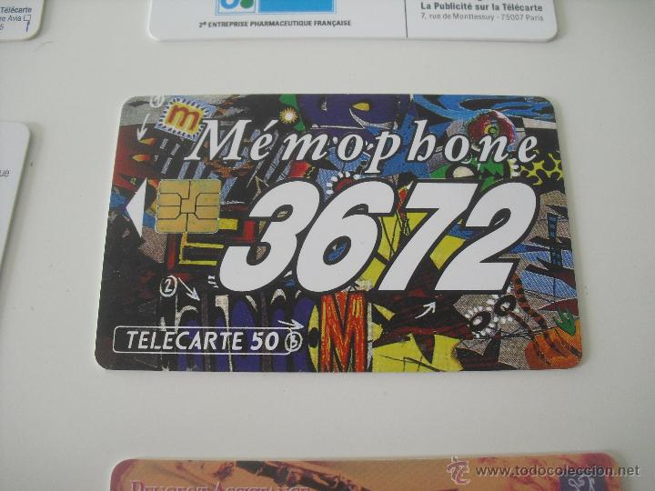 Cart&otilde;es de telefone de cole&ccedil;&atilde;o: Tarjeta telef&oacute;nica Memophone 3672. Tel&eacute;fono.
