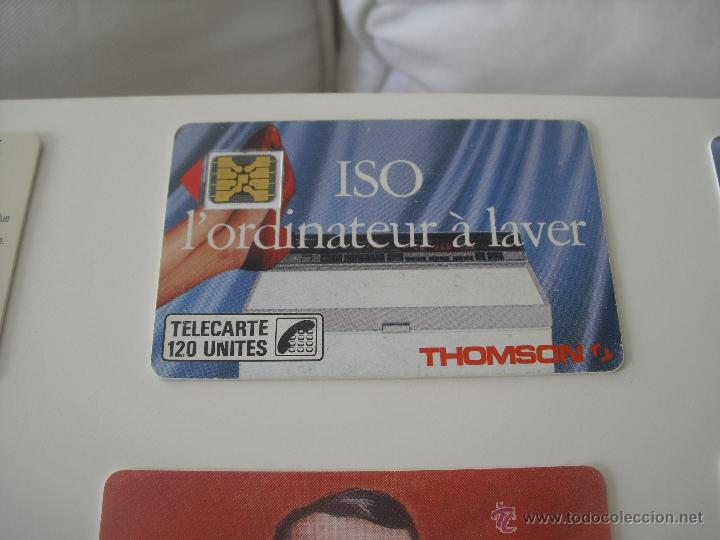 Tarjetas telef&oacute;nicas de colecci&oacute;n: Tarjeta telef&oacute;nica Thomson Iso L'ordinateur &agrave; Laver. France Telecom. Tel&eacute;fono.