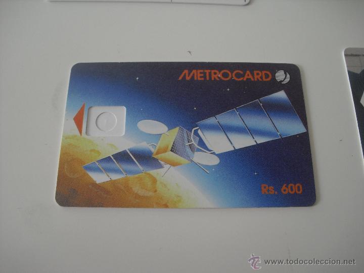 Tarjetas telef&oacute;nicas de colecci&oacute;n: Tarjeta telef&oacute;nica Metrocard. Rs 600. Tel&eacute;fono.