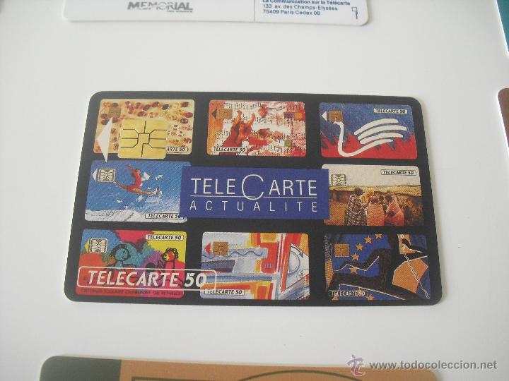 Tarjetas telef&oacute;nicas de colecci&oacute;n: Tarjeta telef&oacute;nica. Telecarte Actualite. France Telecom. Tel&eacute;fono.