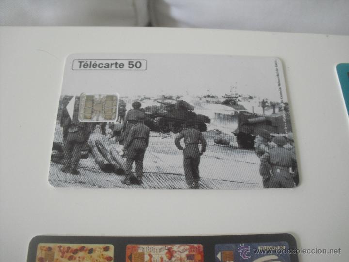 Tarjetas telef&oacute;nicas de colecci&oacute;n: Tarjeta telef&oacute;nica. 50 Aniversario de la liberaci&oacute;n de Francia. France Telecom. Tel&eacute;fono.