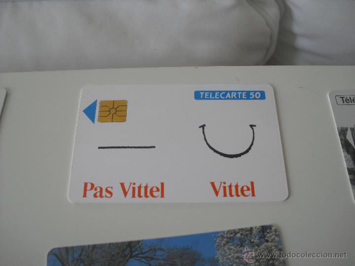 Tarjetas telef&oacute;nicas de colecci&oacute;n: Tarjeta telef&oacute;nica. Pas Vittel. France Telecom. Tel&eacute;fono.