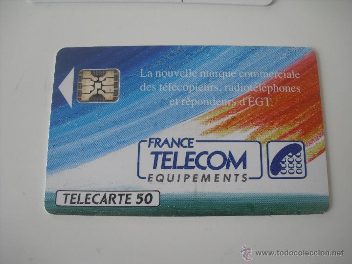Tarjetas telef&oacute;nicas de colecci&oacute;n: Tarjeta telef&oacute;nica. France Telecom. Tel&eacute;fono. Equipements