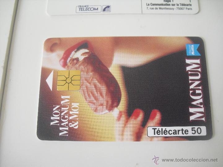 Tarjetas telef&oacute;nicas de colecci&oacute;n: Tarjeta telef&oacute;nica. France Telecom. Tel&eacute;fono. Magnum