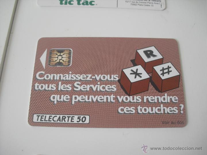 Tarjetas telef&oacute;nicas de colecci&oacute;n: Tarjeta telef&oacute;nica. France Telecom. Tel&eacute;fono.