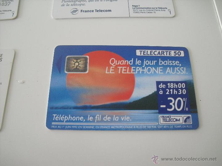 Tarjetas telef&oacute;nicas de colecci&oacute;n: Tarjeta telef&oacute;nica. France Telecom. Tel&eacute;fono. Telephone Aussi