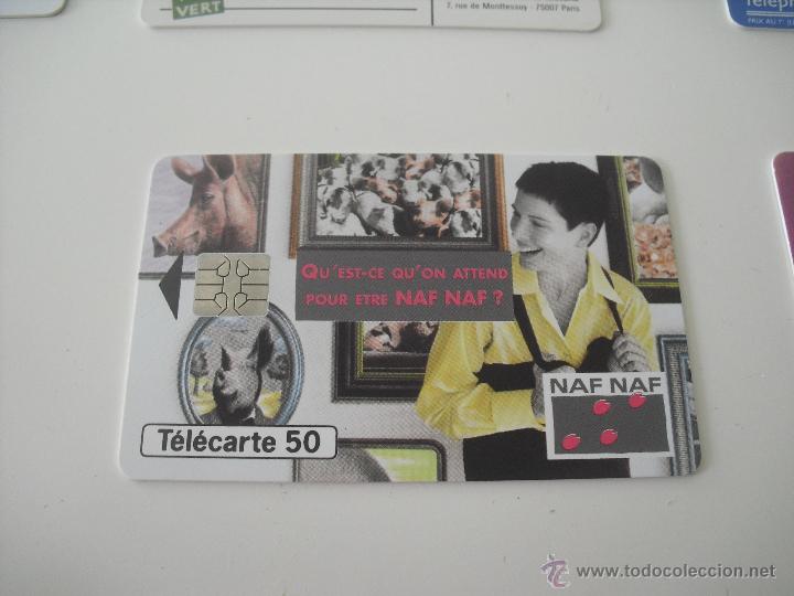 Tarjetas telef&oacute;nicas de colecci&oacute;n: Tarjeta telef&oacute;nica. France Telecom. Tel&eacute;fono. Naf Naf