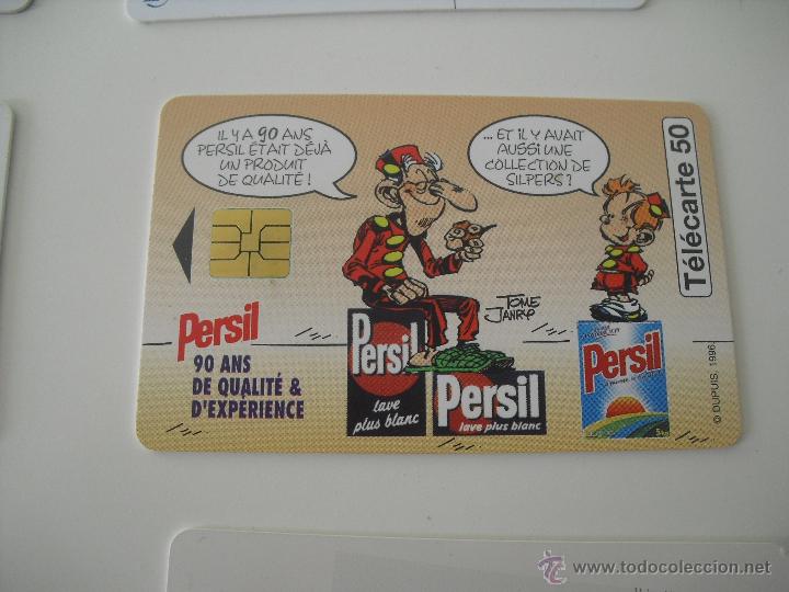 Tarjetas telef&oacute;nicas de colecci&oacute;n: Tarjeta telef&oacute;nica. France Telecom. Tel&eacute;fono. Persil