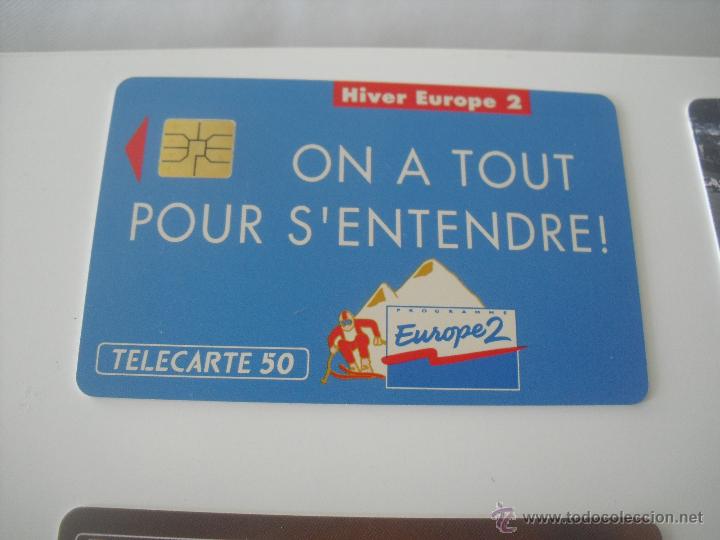 Tarjetas telef&oacute;nicas de colecci&oacute;n: Tarjeta telef&oacute;nica. France Telecom. Tel&eacute;fono. Sites Olympiques Europe 2