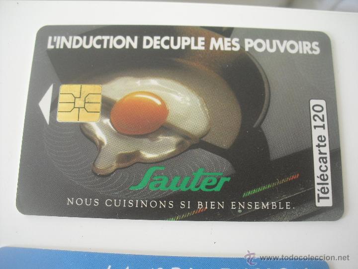 Collection telephone cards: Tarjeta telef&oacute;nica. France Telecom. Tel&eacute;fono. Sauter