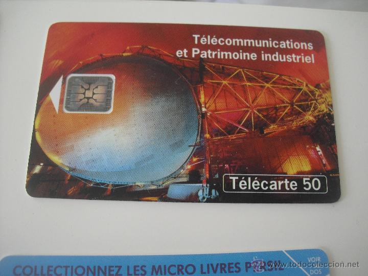 Collection telephone cards: Tarjeta telef&oacute;nica. France Telecom. Tel&eacute;fono. IV Expositions telecommunications et Patrimonie indust