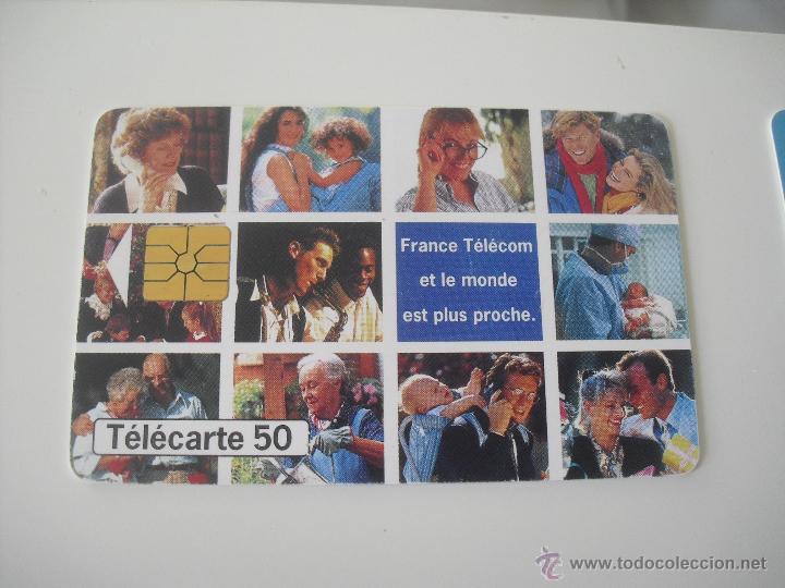 Collection telephone cards: Tarjeta telef&oacute;nica. France Telecom. Tel&eacute;fono. Telecarte..