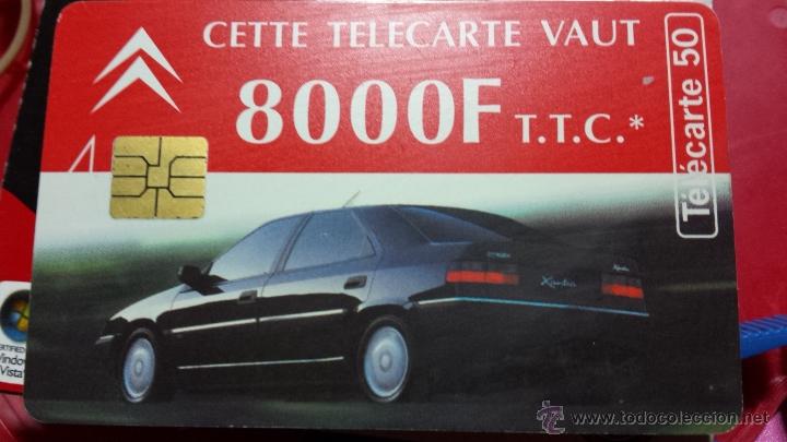Carte telefoniche di collezione: TARJETA TELEFONICA CITROEN FRANCESA DE 50 FRANCOS DEL A&Ntilde;O 1994