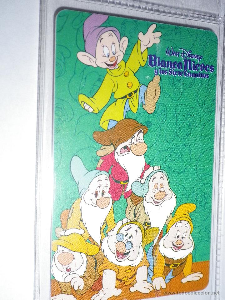 Carte telefoniche di collezione: TARJETA TELEFONO TELEFONICA ARGENTINA 20 FICHAS DISNEY BLANCA NIEVES Y LOS SIETE ENANITOS 10-96