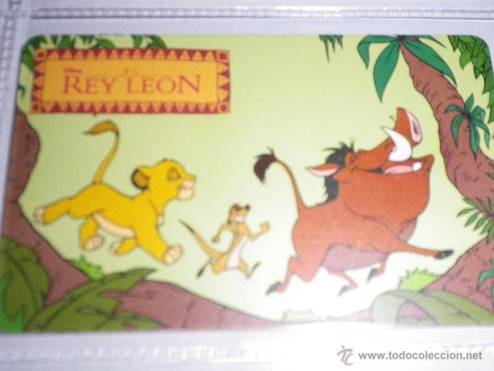 Carte telefoniche di collezione: TARJETA TELEFONO TELEFONICA ARGENTINA 20 FICHAS DISNEY EL REY LEON 08-96