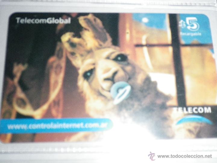 Carte telefoniche di collezione: RECARGA DE TELEFONO TELECOM ARGENTINA $  5   01-03