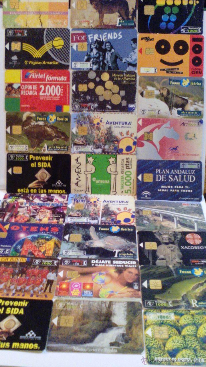 Tarjetas telef&oacute;nicas de colecci&oacute;n: 38 TARJETAS TELEFONICAS - Foto 1