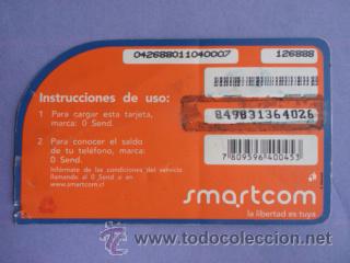 Tarjeta Telefónica: O.k prepago orange (Mobile Chile, Chile(SmartCom -  Mobile Refill) Col:CL-SMC-REF-0001A