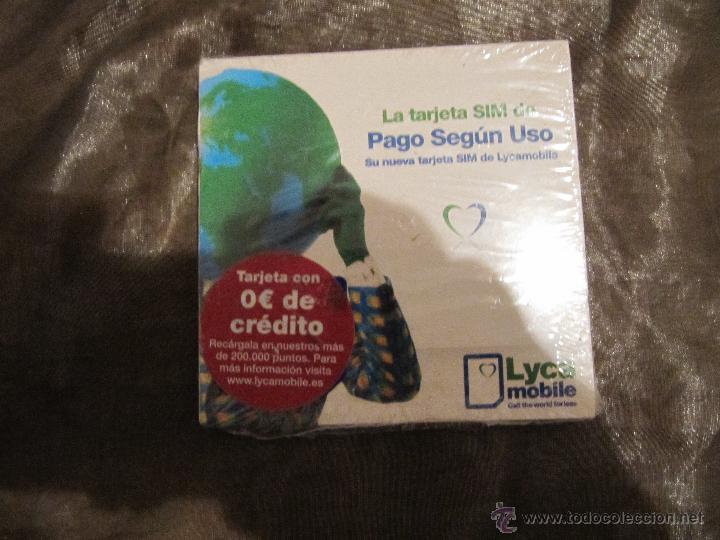 Carte telefoniche di collezione: TARJETA LYCA MOBILE