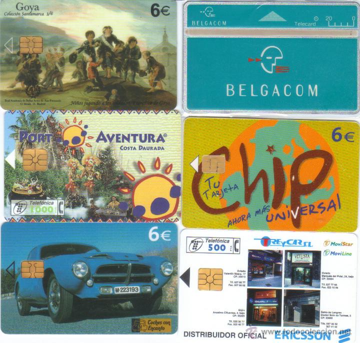 Collection telephone cards: LOTE TARJETAS TELEFONICAS VARIAS TT VER DETALLE