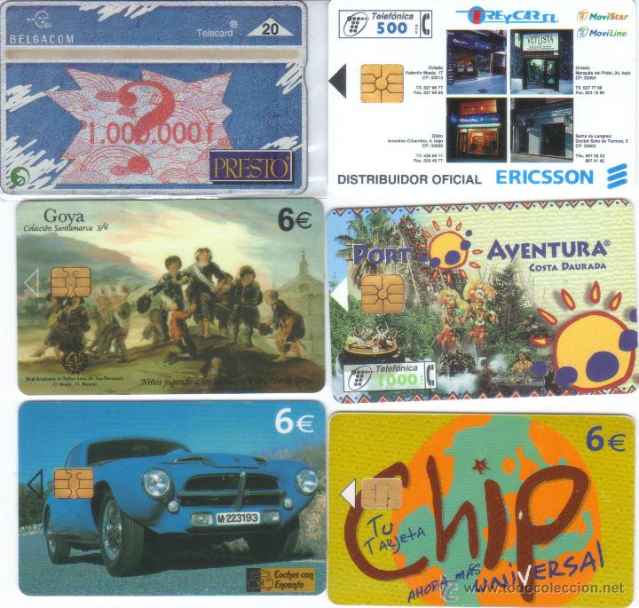 Collection telephone cards: LOTE TARJETAS TELEFONICAS VARIAS TT VER DETALLE
