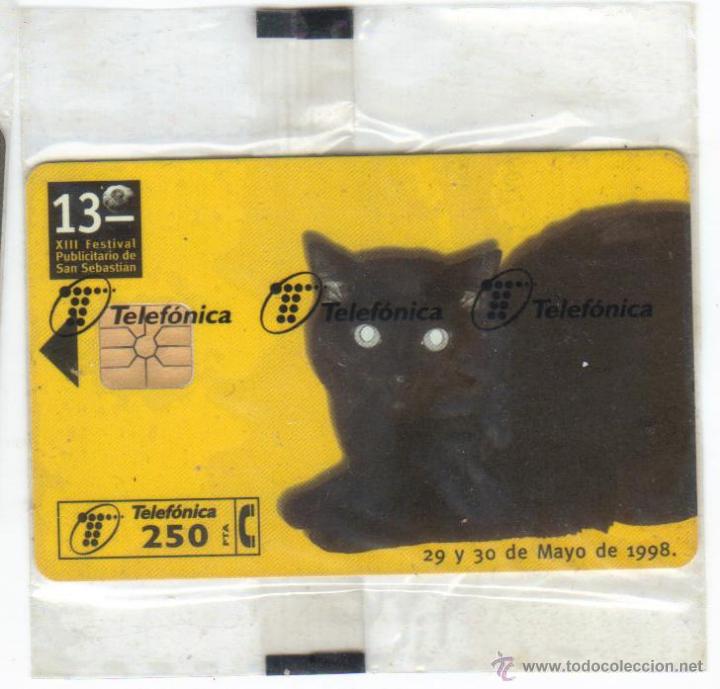 Carte telefoniche di collezione: TARJETA TELEFONICA ESPA&Ntilde;A 13&ordm; FESTIVAL PUBLICITARIO 5/1998 NUEVA CON PRECINTO P 331