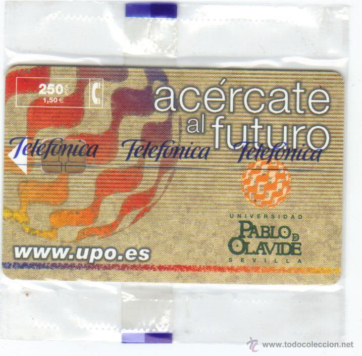 Carte telefoniche di collezione: TARJETA TELEFONICA ESPA&Ntilde;A ACERCATE AL FURURO 4/ 2000 VER DETALLE NUEVA PRECINTO